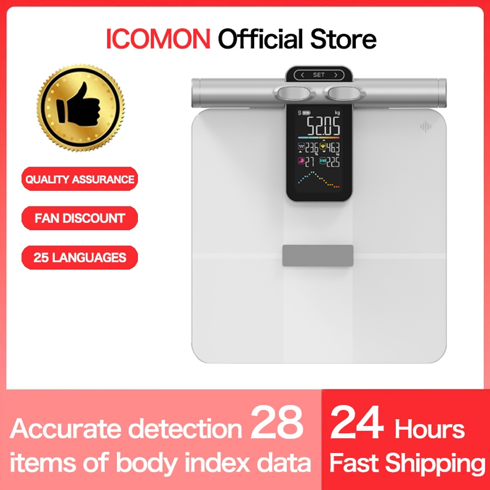 Digital Body Weight Scale - 2025 Nieuwe offline meetfunctie Lichaamsschaal Lichaamsvetmeter