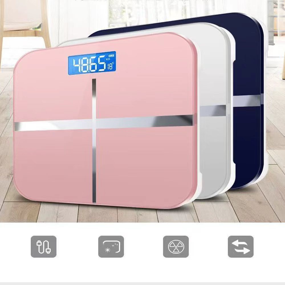 Digital Body Weight Scale - Gewichtschaal Weegapparaat voor verlies LED-display Slimme