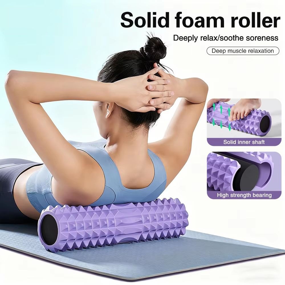 Foam Roller Trigger Point - EVA Foam Fitness Back Roll Trigger