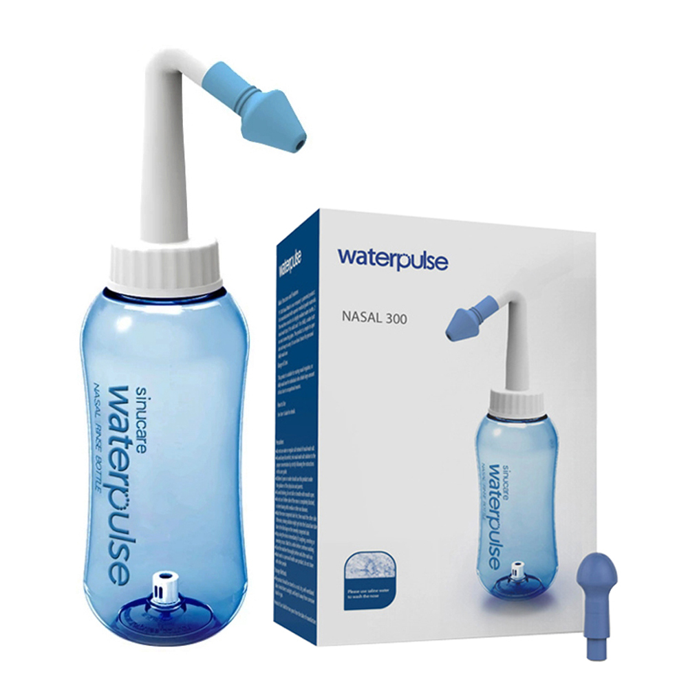 Neti Pot Nasal Rinse - 300ML Neusdouche Wasfles Reinigingsmiddel Neusbeschermer Voorkomt