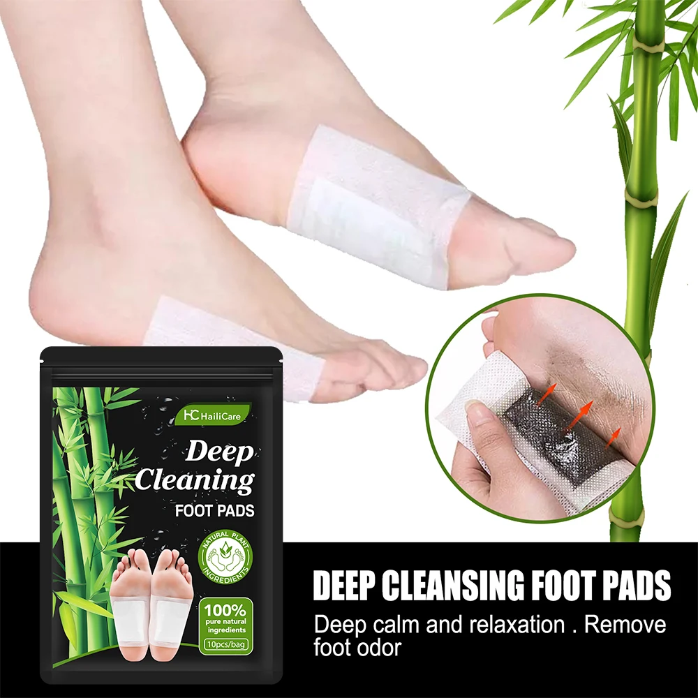 Detox Foot Patch - 10 stks/zak Detox Voet Patches Alsem