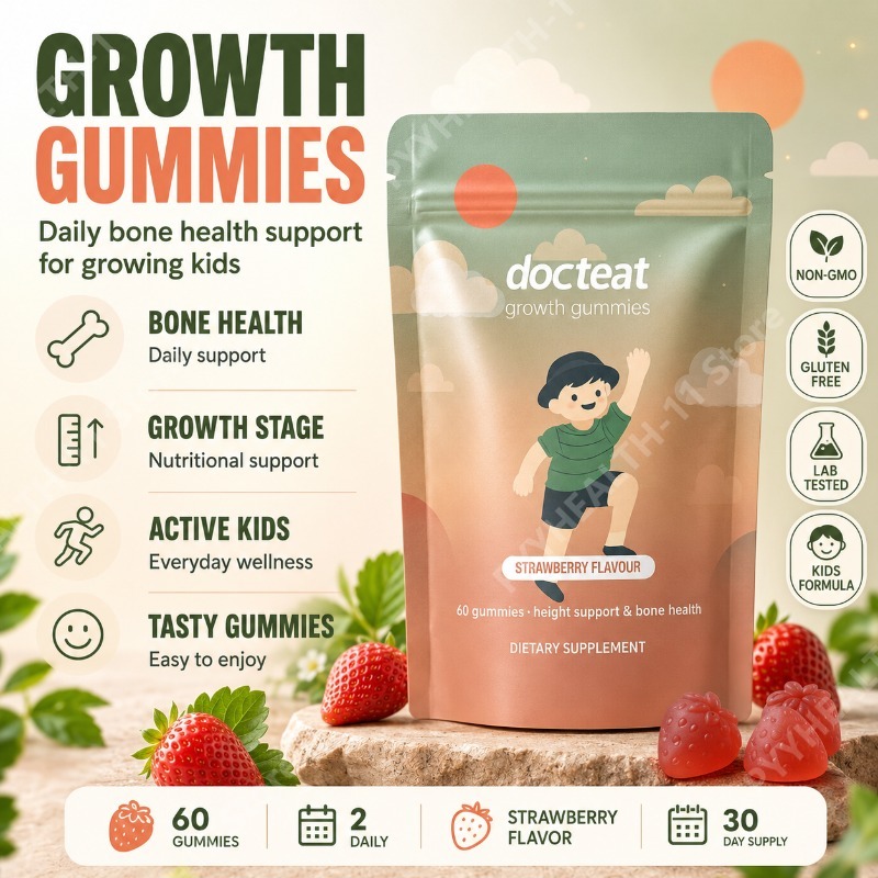 Wellness Health Nutrition - Kinderen Calcium Gummies Vitamine D3 K2