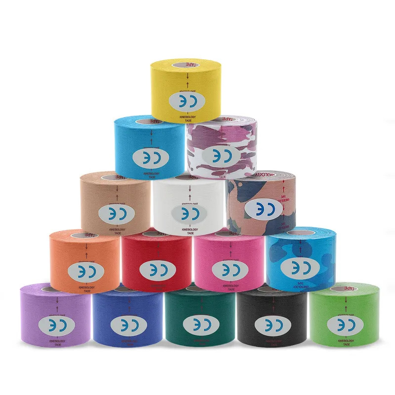 Kinesiology Tape Sports - 1/6 Stuks Sport Waterdichte Kinesiologie Tape