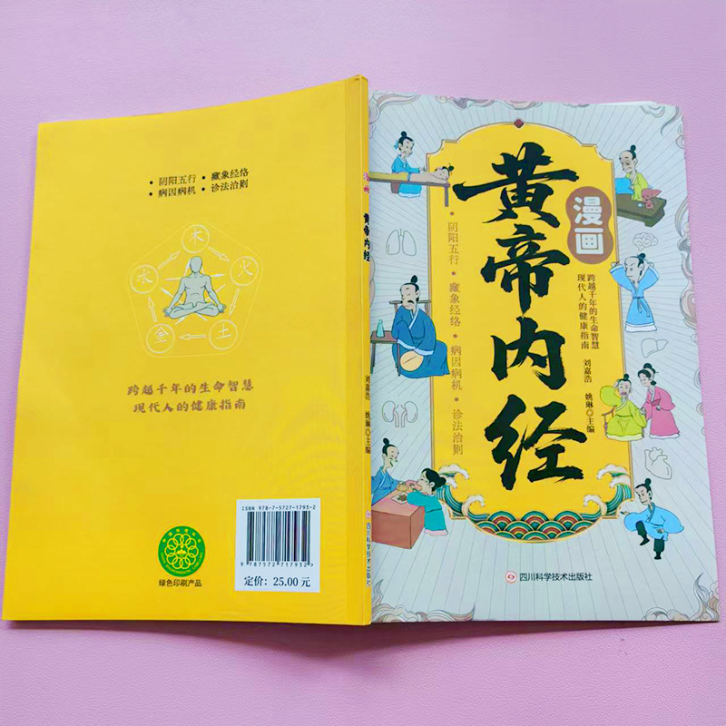 Health Wellness Guide - Komische gids voor Huangdi Neijing: Geïllustreerde