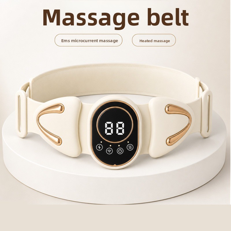 Ems Foot Massager - EMS Puls Massagegordel Warmtecompressie Draagbare Fitness