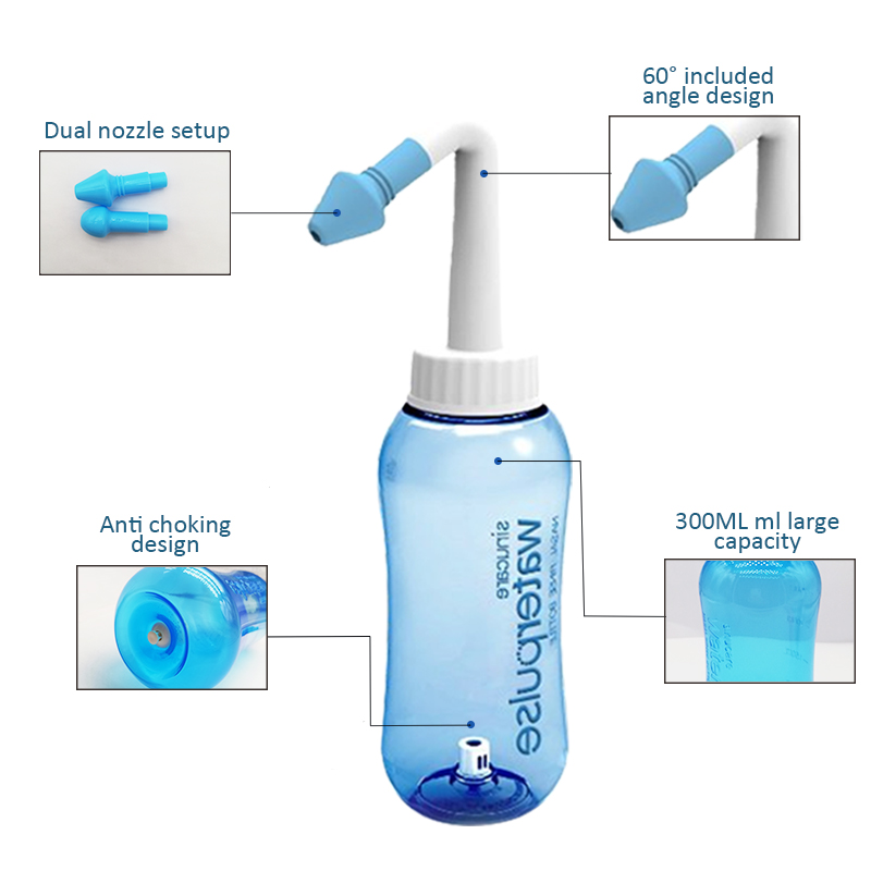 300ml Neusdouche Waterpulse Ne - Neti Pot Nasal Rinse recensie en prijs