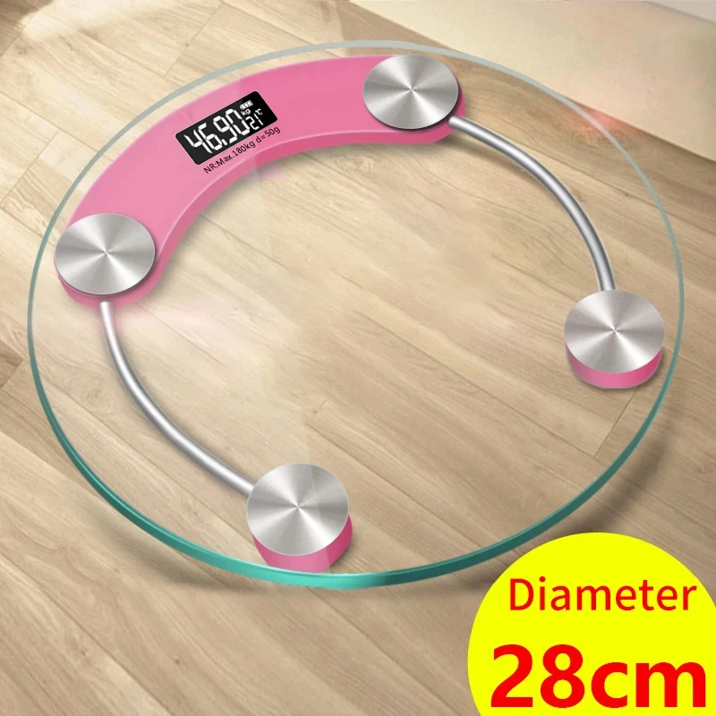 Modevolle ronde weegschaal met - Digital Body Weight Scale recensie en prijs