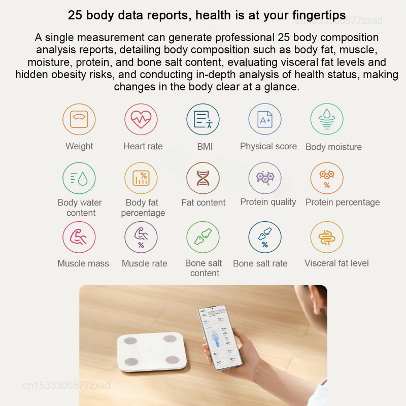 Mijia Lichaamsvetweegschaal S4 - Digital Body Weight Scale recensie en prijs