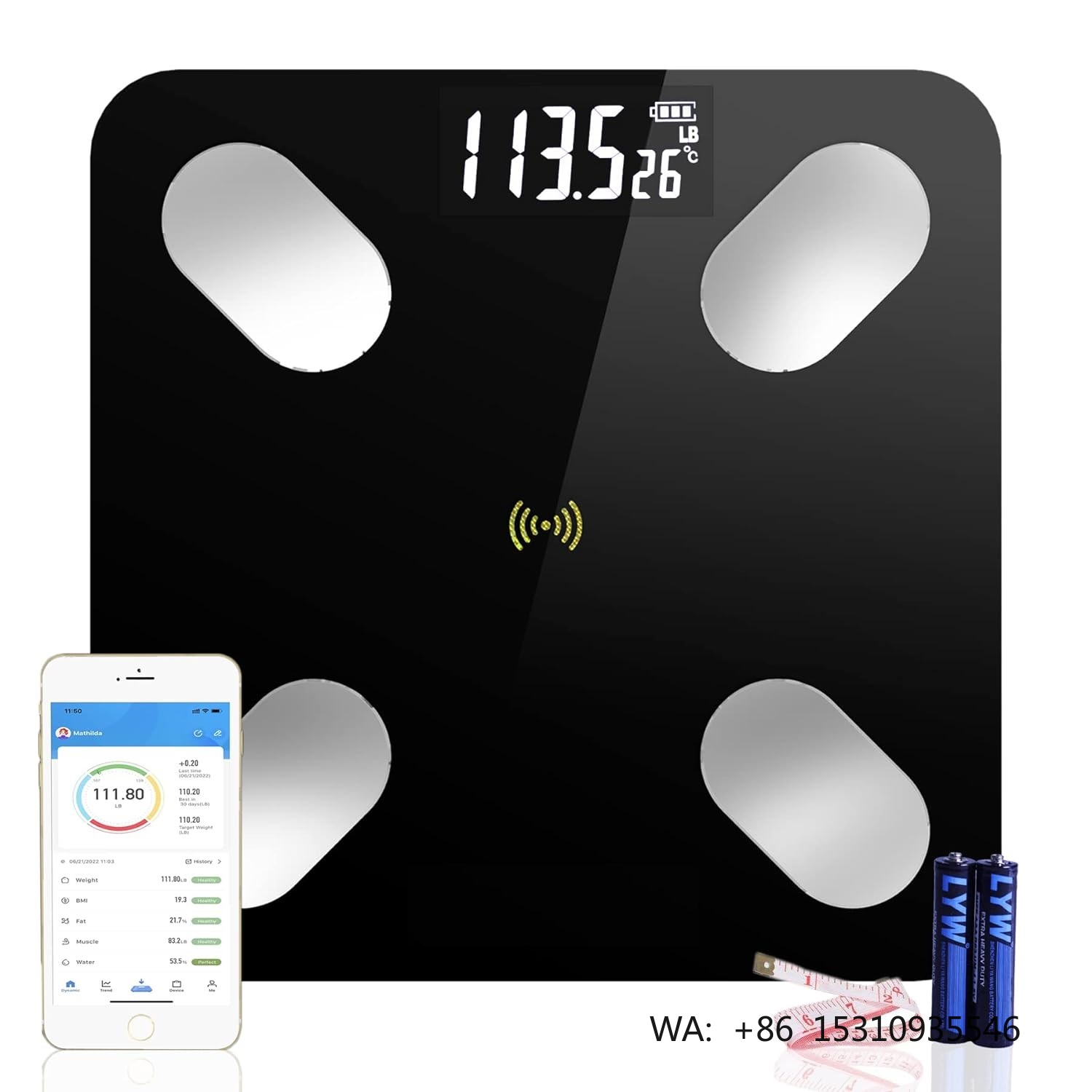 HOT Sale Slimme Weegschalen Di - Digital Body Weight Scale recensie en prijs