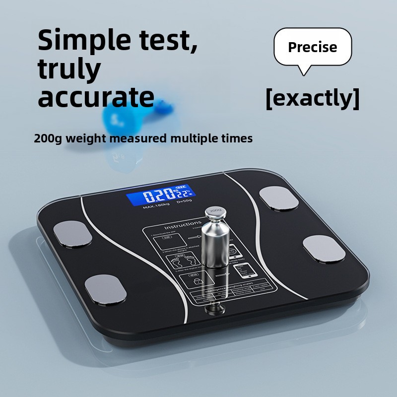 Oplaadbare slimme vetpercentag - Digital Body Weight Scale recensie en prijs