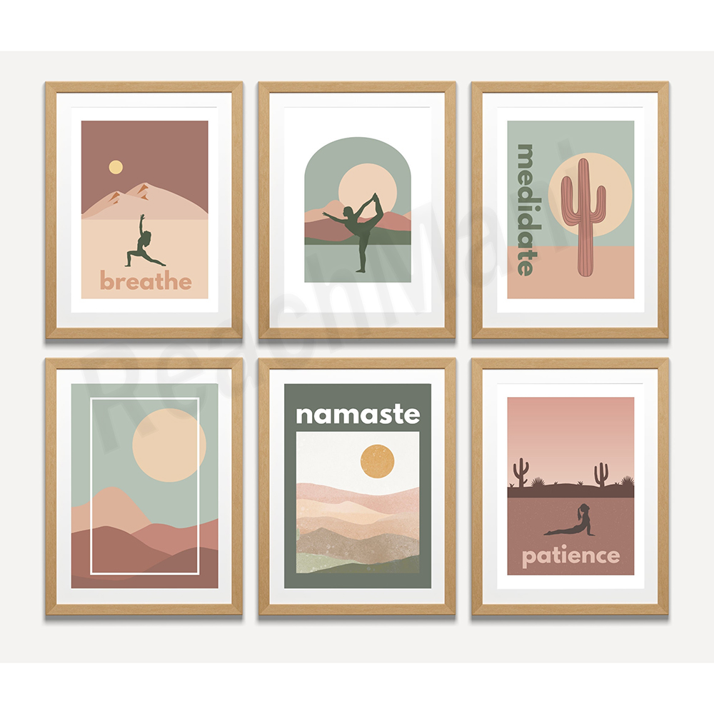 Safe Space Mindfulness Poster  - Health Wellness Poster recensie en prijs