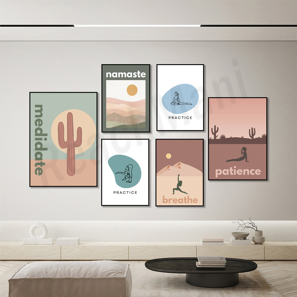 Safe Space Mindfulness Poster  - Health Wellness Poster recensie en prijs