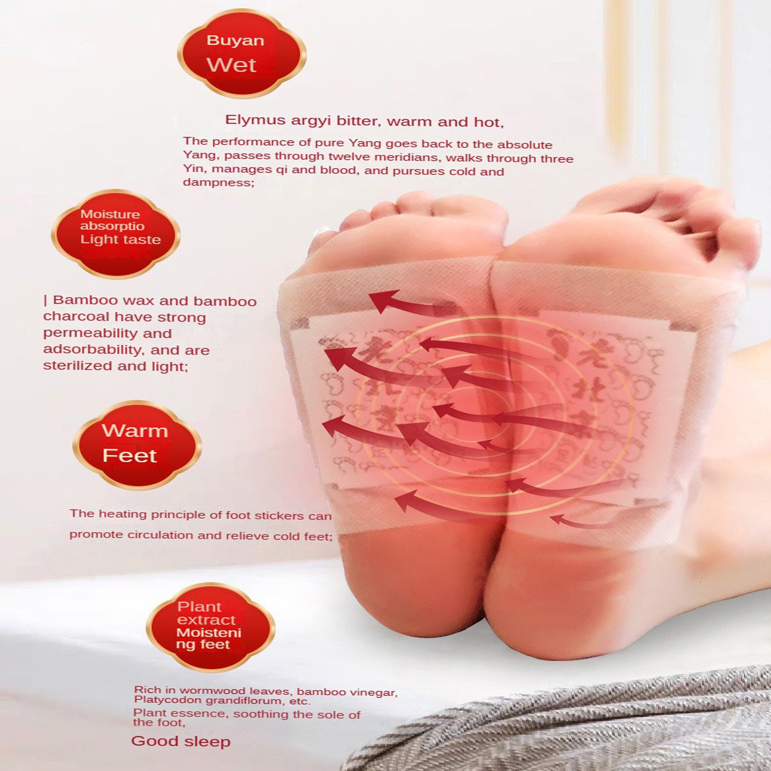 50 Stuks Pads + 50 Stuks Detox - Detox Foot Patch recensie en prijs
