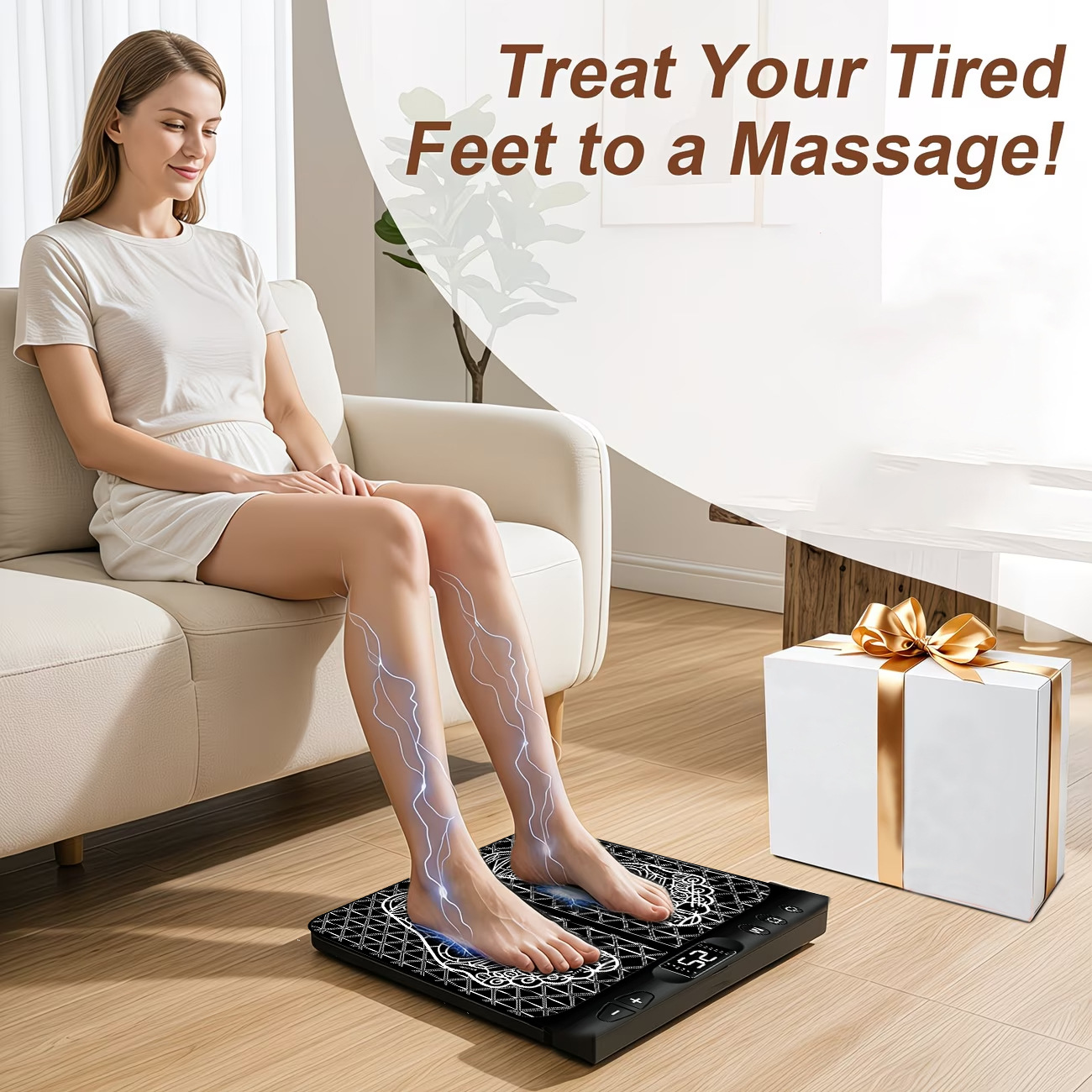 12 Modi 25 Intensiteiten EMS V - Ems Foot Massager recensie en prijs