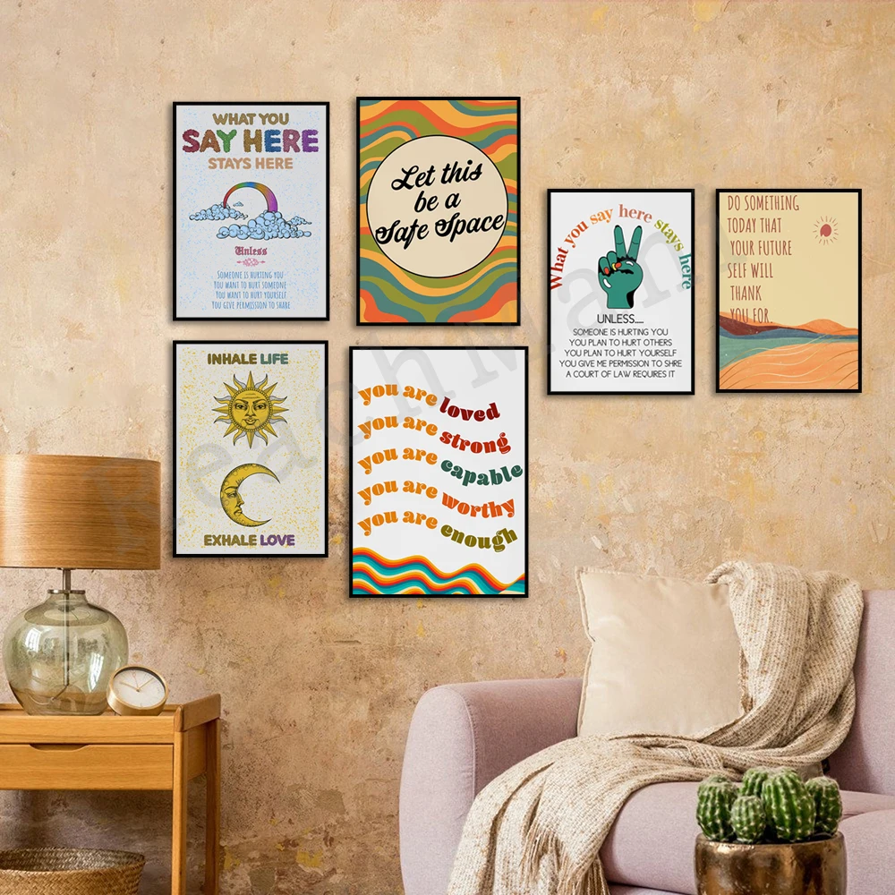 Zelfzorg Mentale Gezondheid Th - Health Wellness Poster recensie en prijs