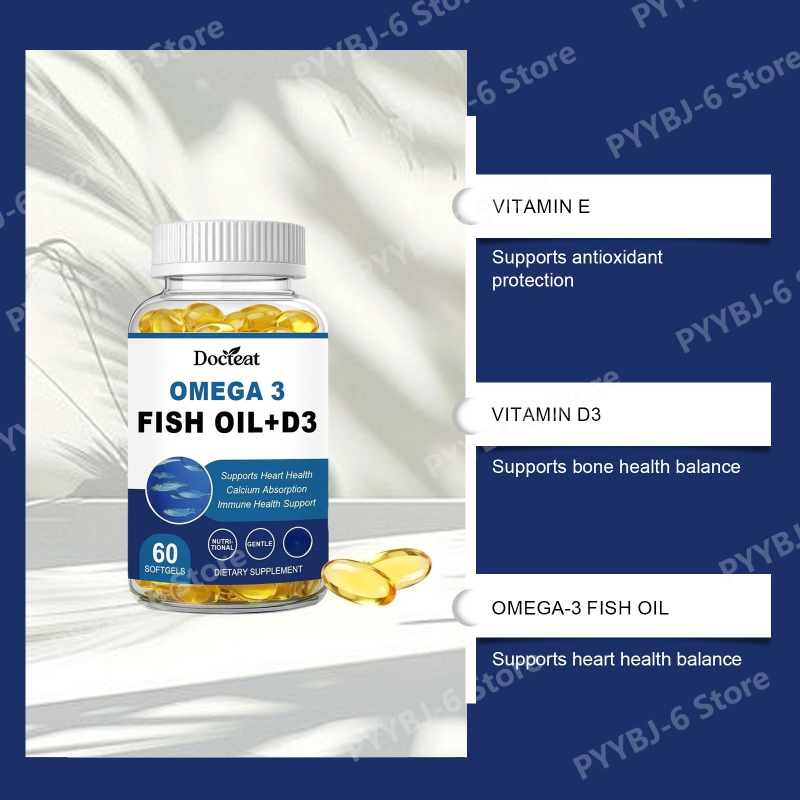 Omega-3 visolie ondersteunt ca - Wellness Health Nutrition recensie en prijs