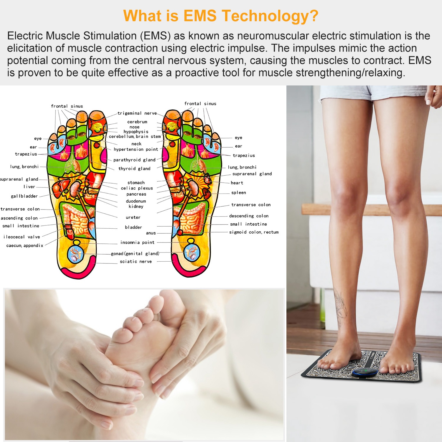 Voetmassagemachine, voetmassag - Ems Foot Massager recensie en prijs