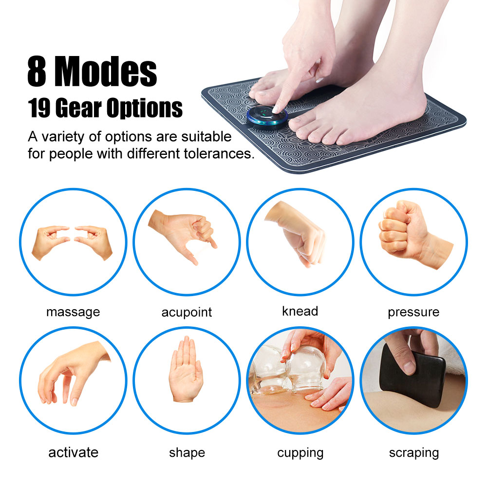 EMS-voetmassagepad Fysiotherap - Ems Foot Massager recensie en prijs
