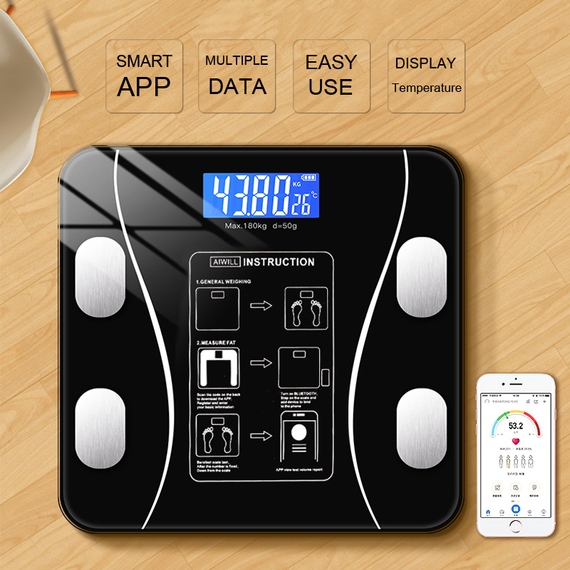 Lichaamsvetweegschaal Slimme d - Digital Body Weight Scale recensie en prijs