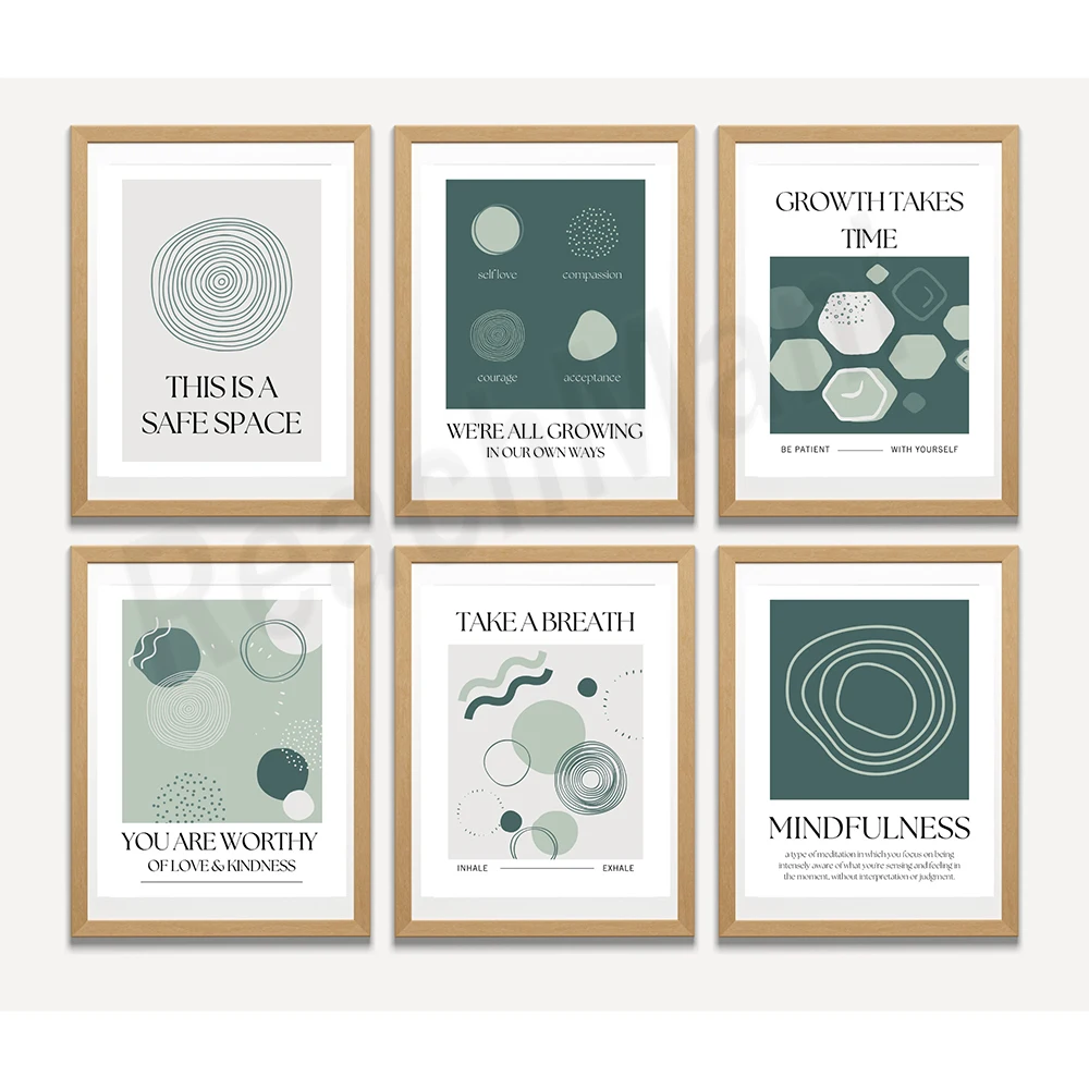 Mindfulness print, het is een  - Health Wellness Poster recensie en prijs