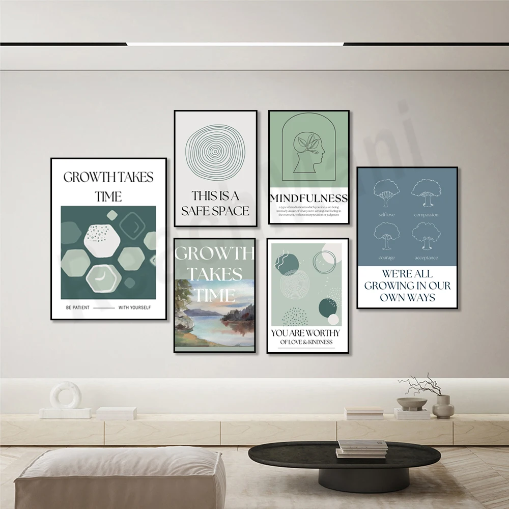 Mindfulness print, het is een  - Health Wellness Poster recensie en prijs